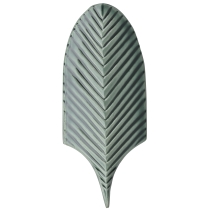 PLURIFY - 3X8 FEATHER, GREEN, GLOSSY